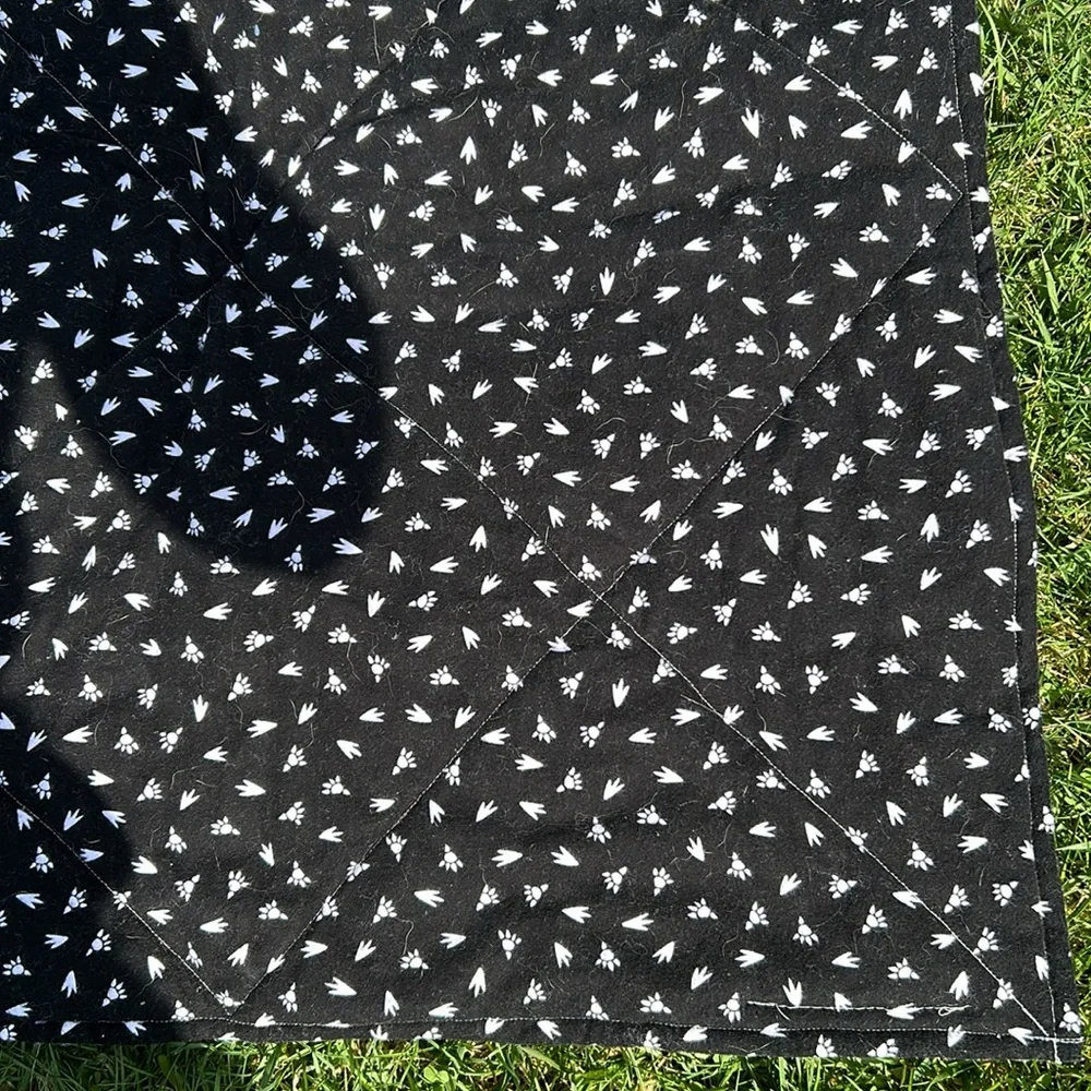 🔥SALE🔥Handmade Minnie Mouse Baby QUILT Disney Flannel Patchwork 27” X 34”